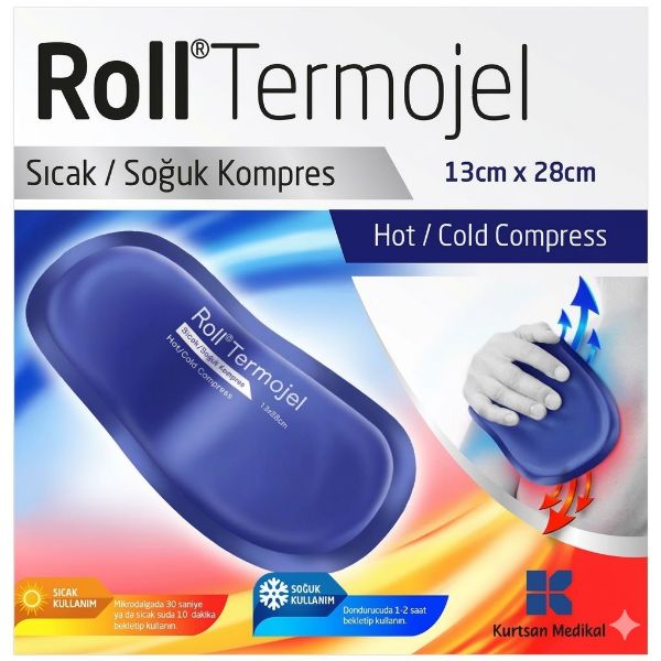 Roll Termojel Sıcak Soğuk Kompres 13cm x 28cm